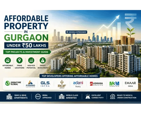 Affordable Property in Gurgaon Under ₹50 Lakhs – Top Projects & Investment Guide (2026)